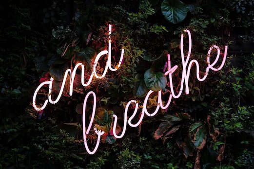 cocreact_aim_for+insights_and_breathe_letter_sign